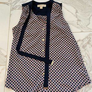 Michael Kors Blouse with Tie Size XS EUC